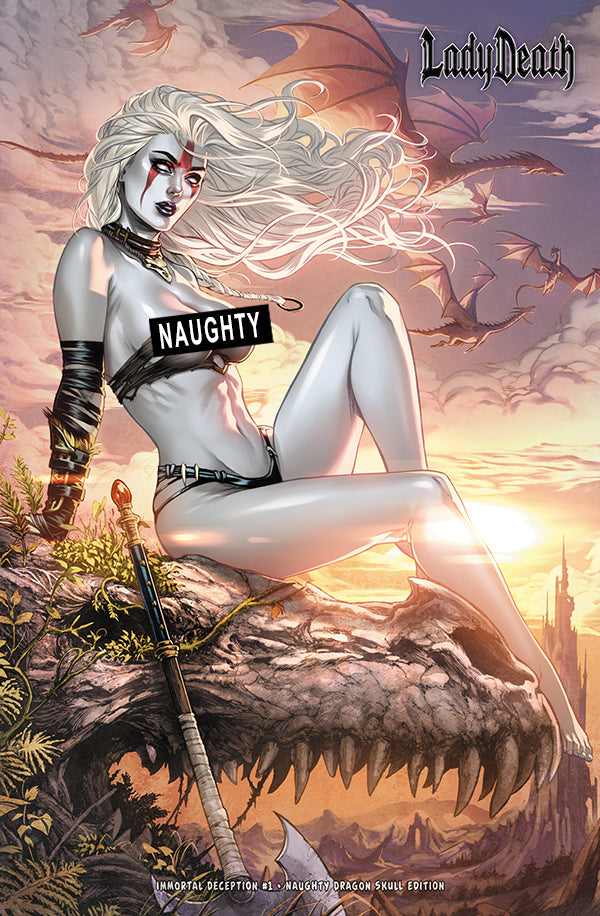 Immortal Deception - Naughty Dragon Skull Edition (Mockup)