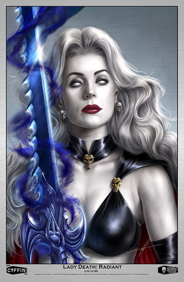 Lady Death: Radiant 11x17" Metal Print