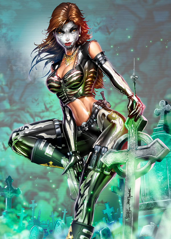 La Muerta: Grave Magic Metallicard (Mockup)