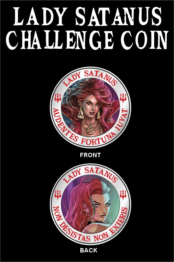 Looks that Kill - Lady Satanus Challenge Coin