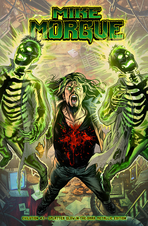 Evilution - Splatter Glow-in-the-Dark Metallic Edition