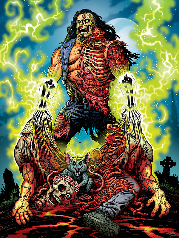 Mike Morgue: James Groman Mega Monstrous 18x24" Print
