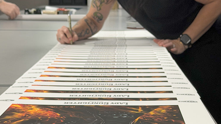 Fine Art Prints are in and getting prepped!