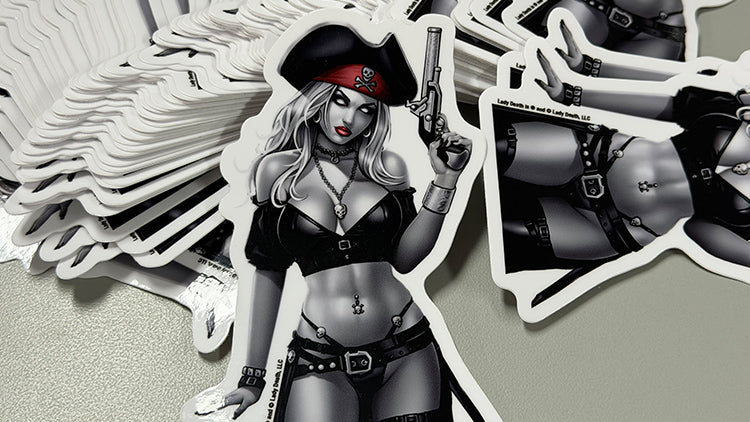 New Treasure at HQ - Stickers! 🏴‍☠️