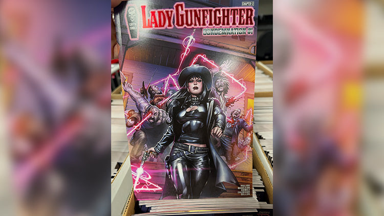 Lady Gunfighter is arriving at HQ!
