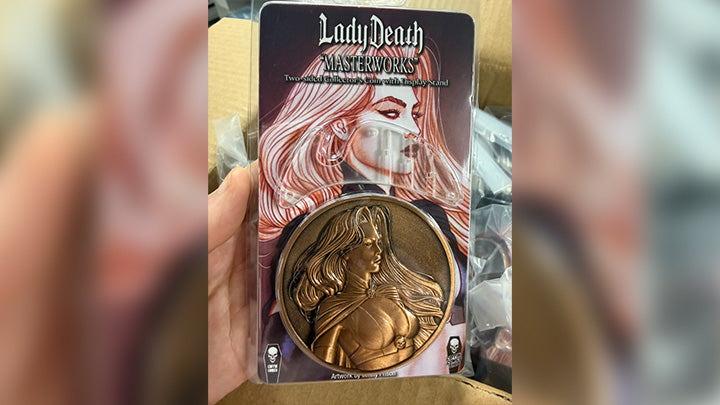 Jenny Frison coins are here and glorious!