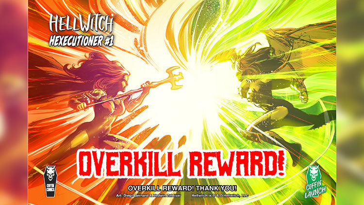 Overkill Goal Achieved! YOU ALL ROCK! – Coffin Launch
