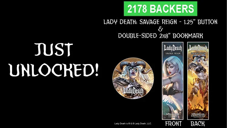 2178 BACKERS REACHED NEW SWAG UNLOCKED — WHAT CAN BE NEXT?!