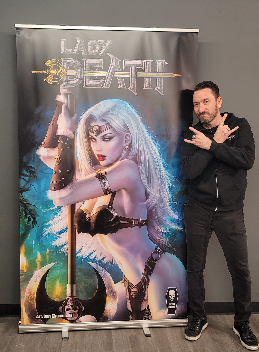 Lady Death: 7' x 3' Promotional Banner (BANNER ONLY)