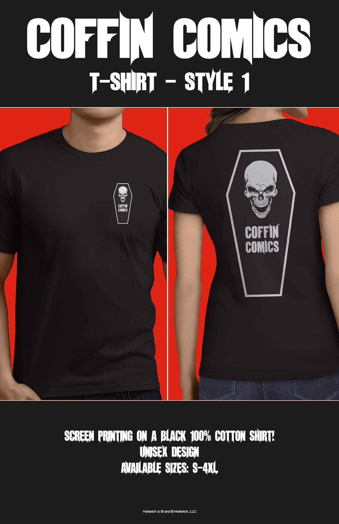 Coffin Comics 2026 T-Shirt - Style #1