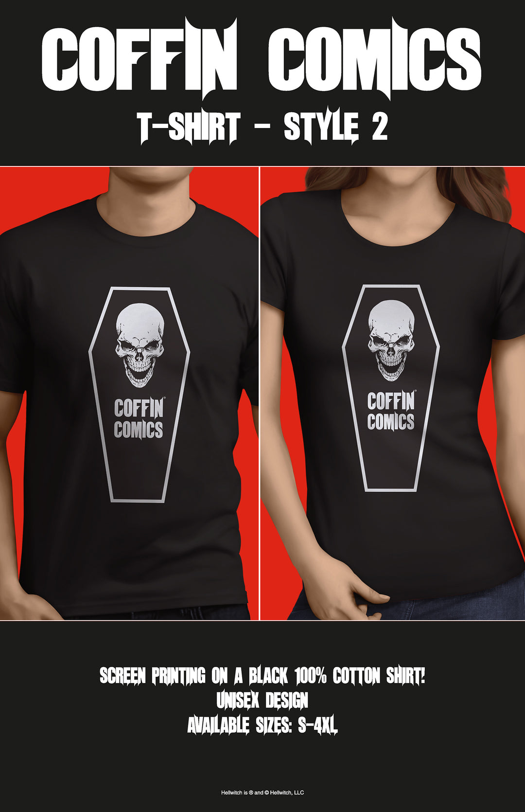 Coffin Comics 2026 T-Shirt - Style #2