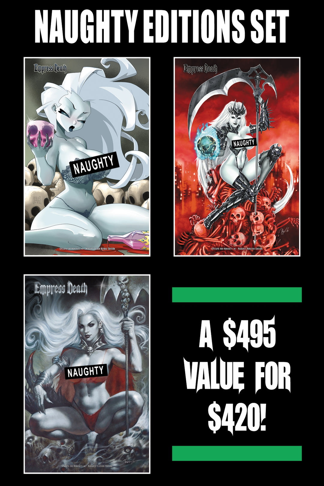 Epitaph for Humanity - Naughty Editions Set