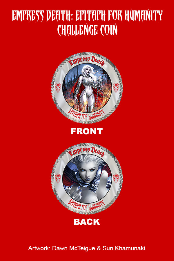 Empress Death: Epitaph for Humanity Challenge Coin