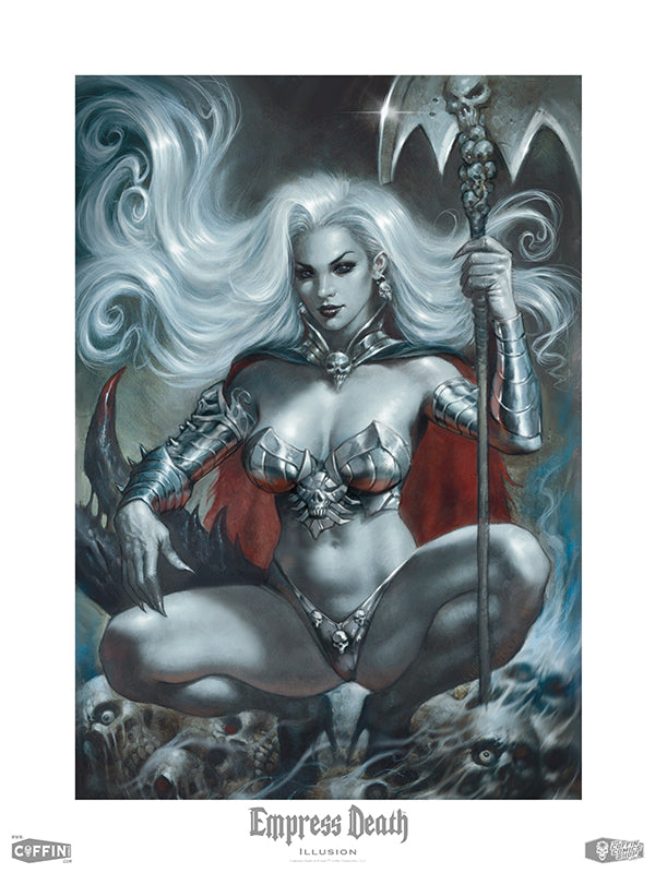 Empress Death: Illusion 18x24" Fine Art Print