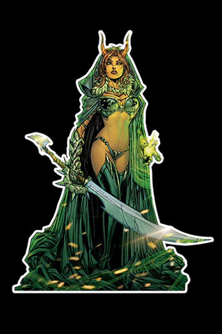 Hellwitch: Dominator Enamel Figure Pin