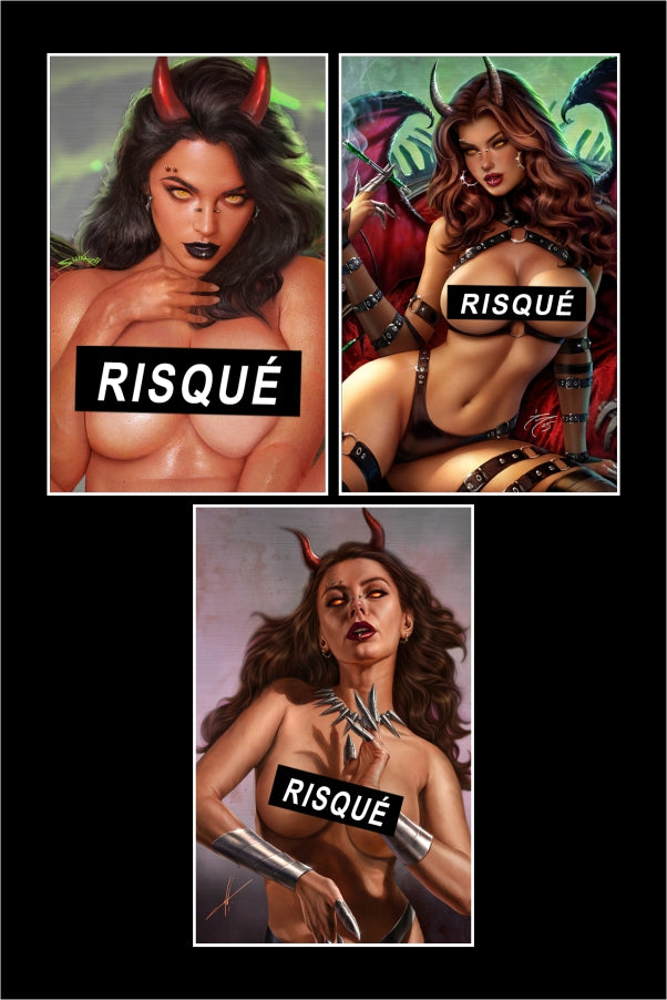 Hexecutioner - Risqué Metallicard Set (9 cards)