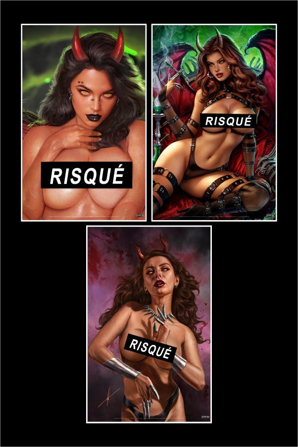 Hexecutioner - Risqué 11x17" Print Set (9 prints)