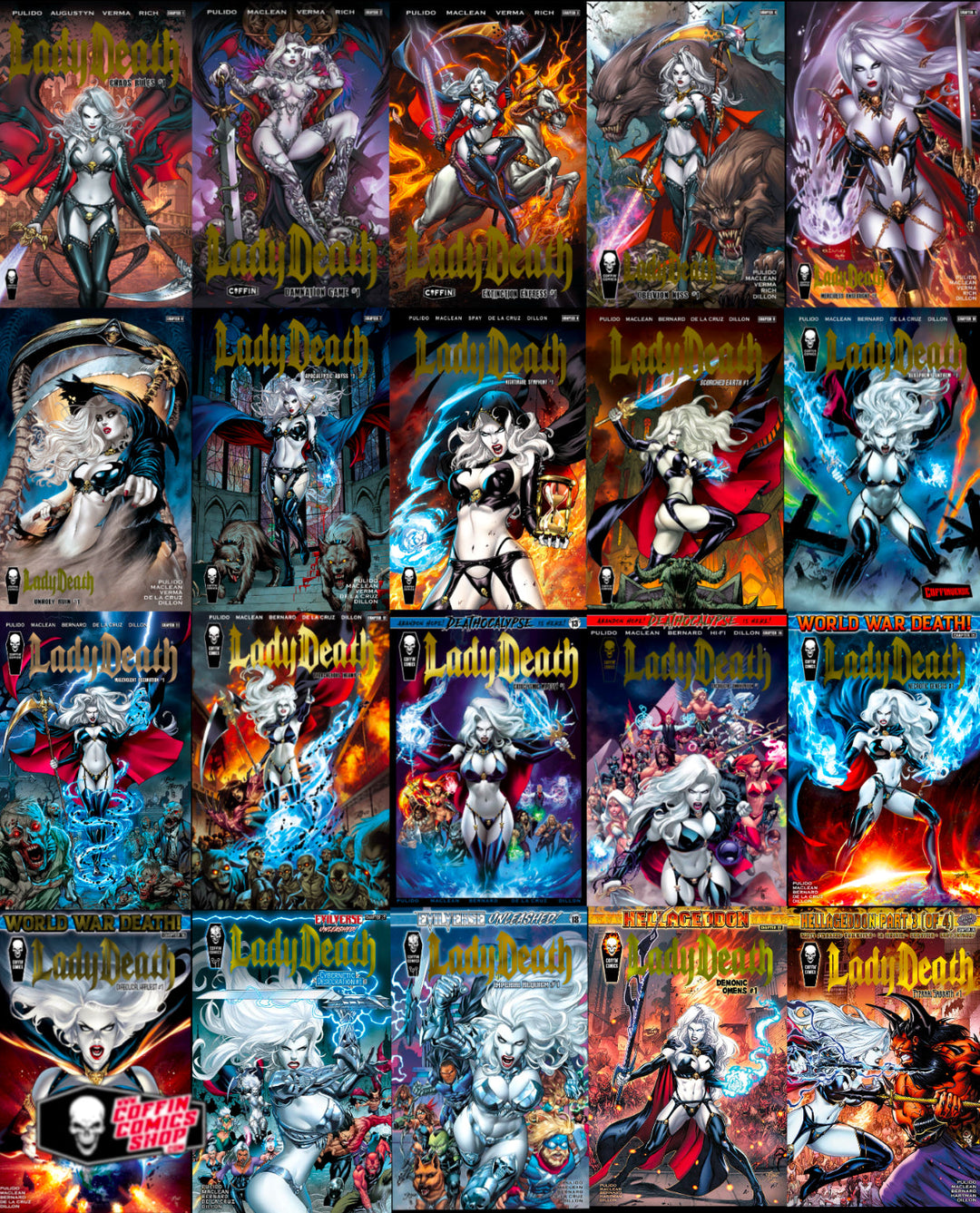 Chapters 1-20 - Lady Death Premiere Bundle