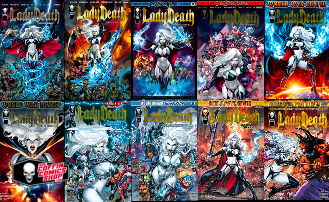 Chapters 11-20 - Lady Death Premiere Bundle