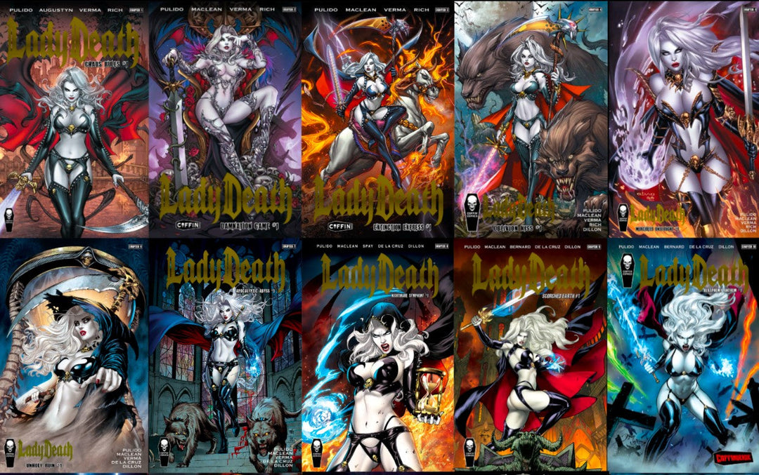 Chapters 1-10 - Lady Death Premiere Bundle