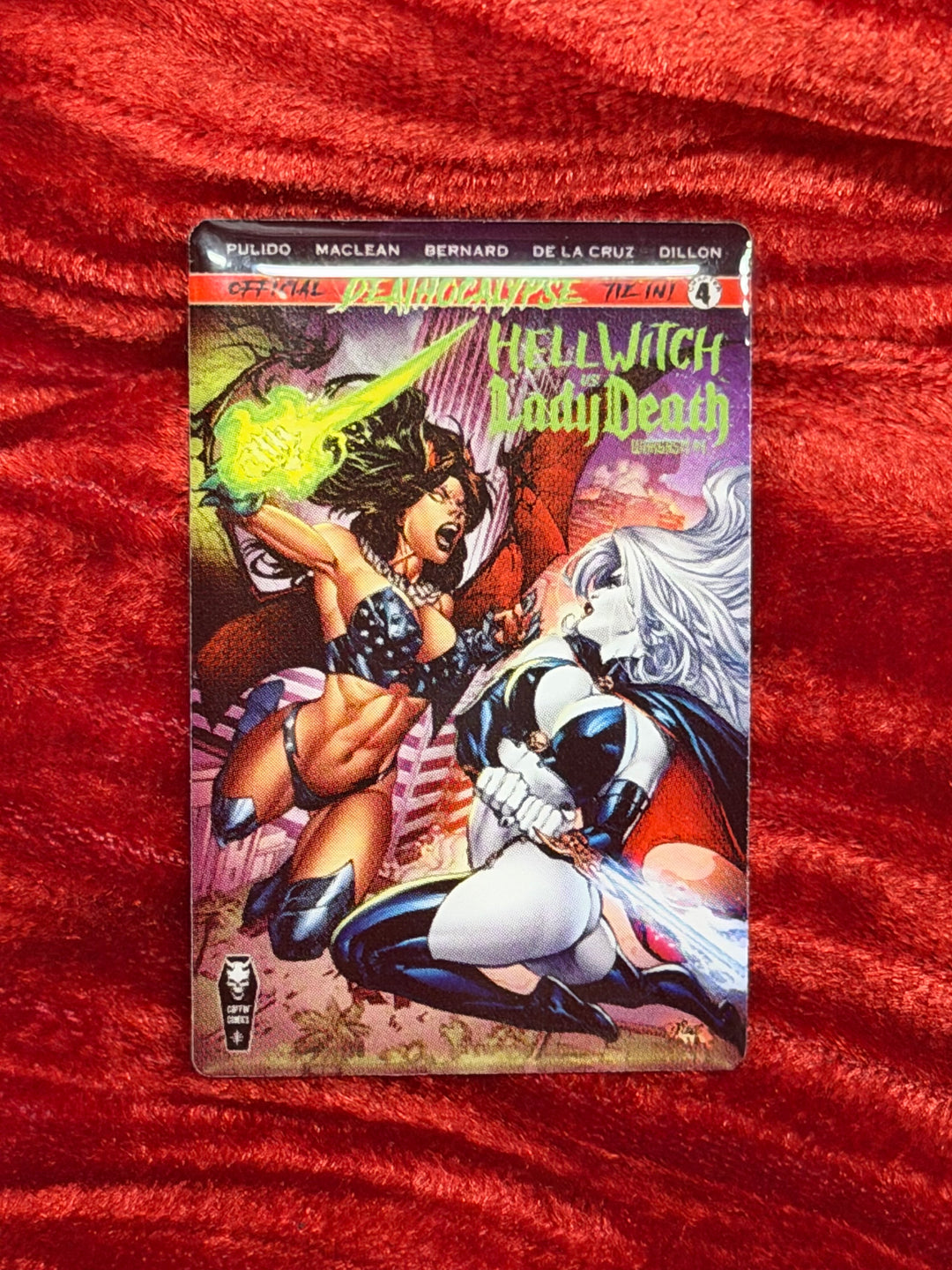 Hellwitch: Wargasm 2" Comic Cover Pin