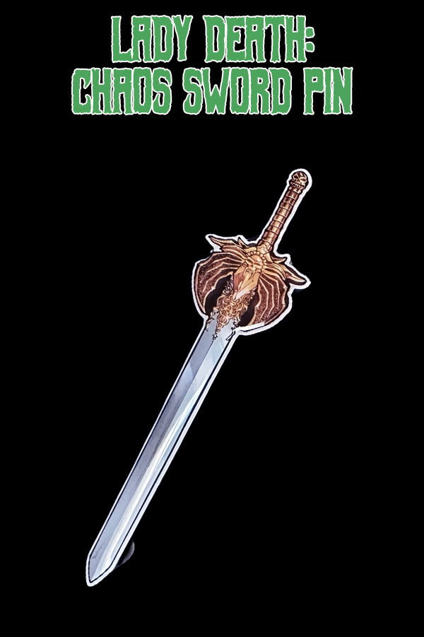 Lady Death: Chaos Sword Pin