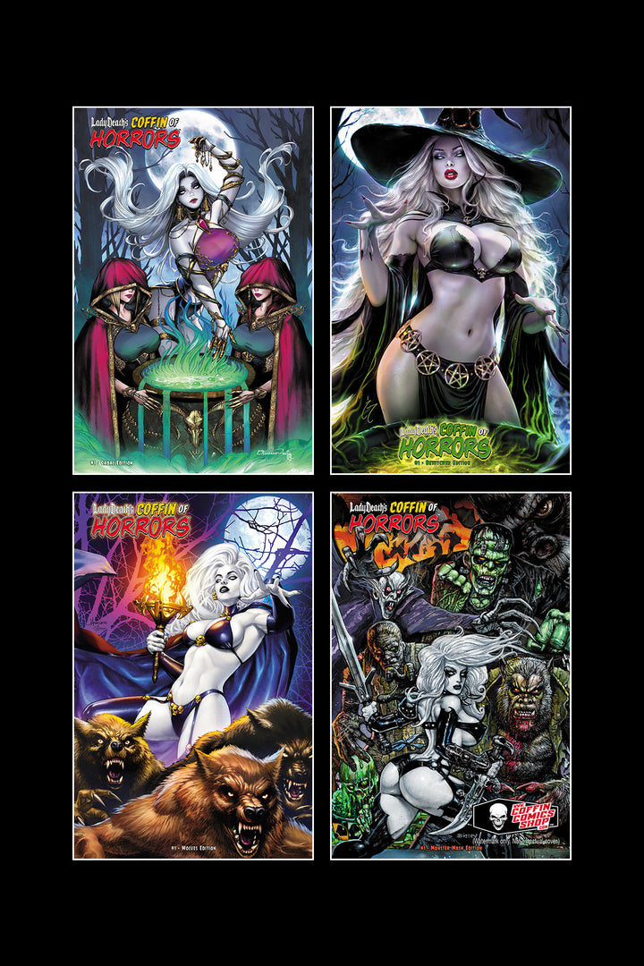 Lady Death's Coffin of Horrors - Prestige Editions Set