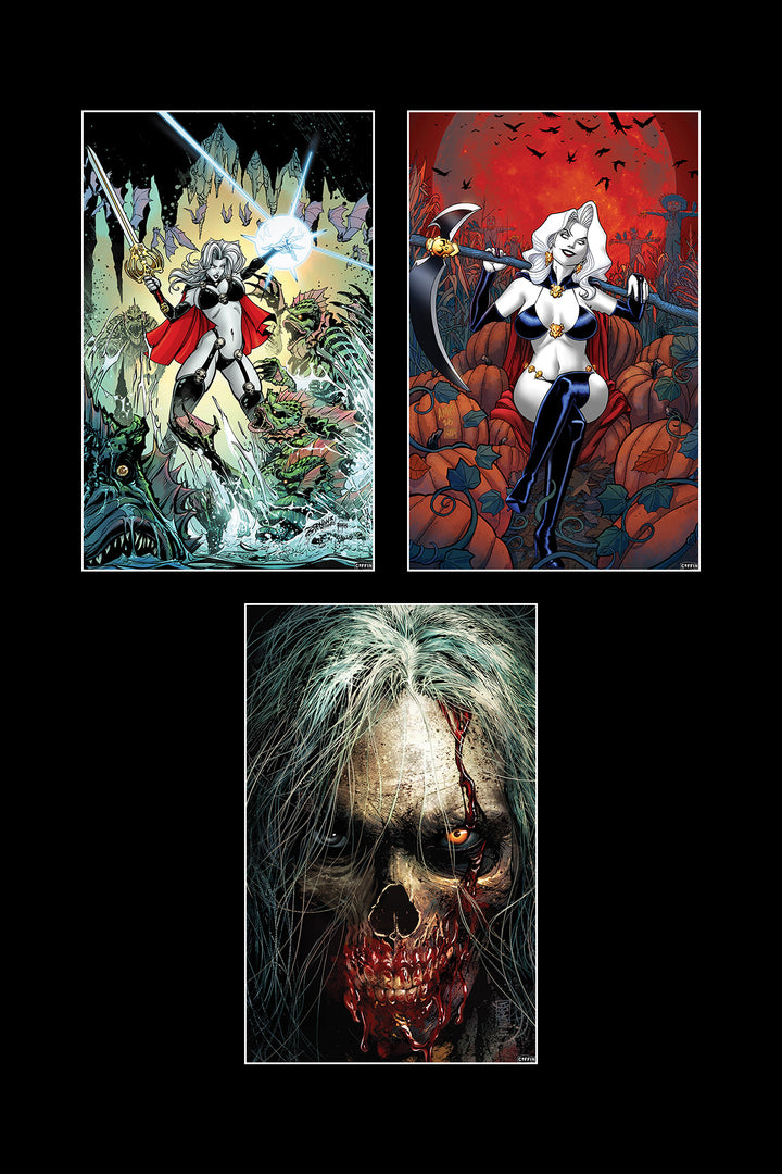 Lady Death's Coffin of Horrors - Prestige 11x17" Print Set