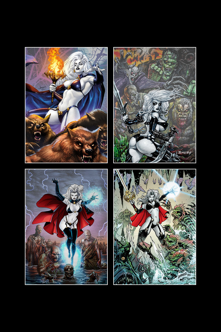 Lady Death's Coffin of Horrors - Ultimate Metallicard Set