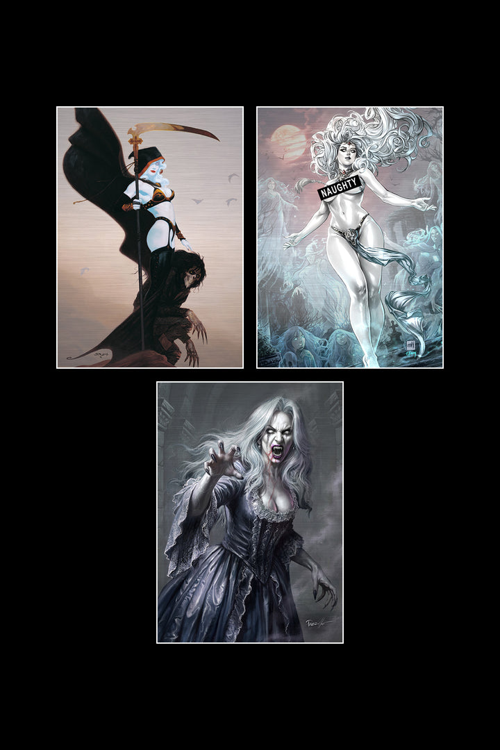 Lady Death's Coffin of Horrors - Ultimate Metallicard Set