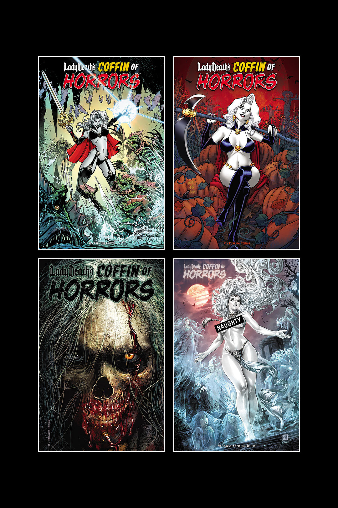 Lady Death's Coffin of Horrors - The Whole Enchilada Set