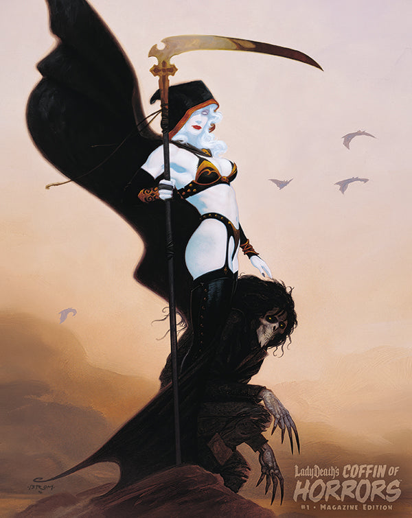 Lady Death's Coffin of Horrors - Magazine Edition