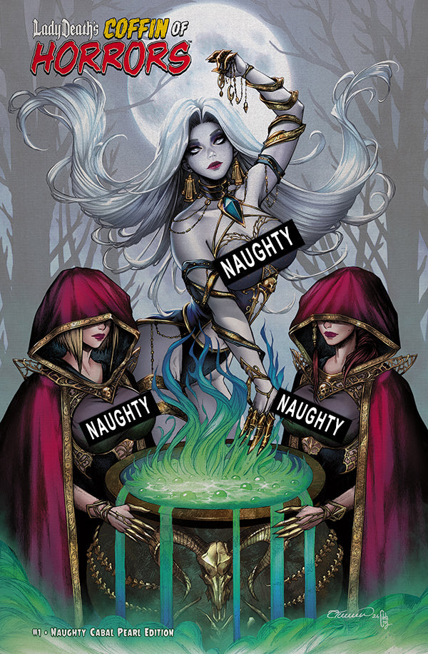 Lady Death's Coffin of Horrors - Naughty Cabal Pearl Edition