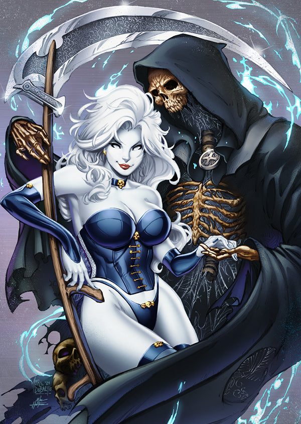 Lady Death: Death Touch Metallicard (Mockup)