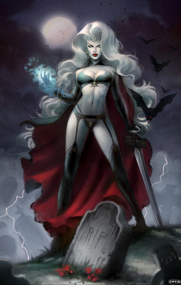 Lady Death: Grave Whisperer 11x17" Print