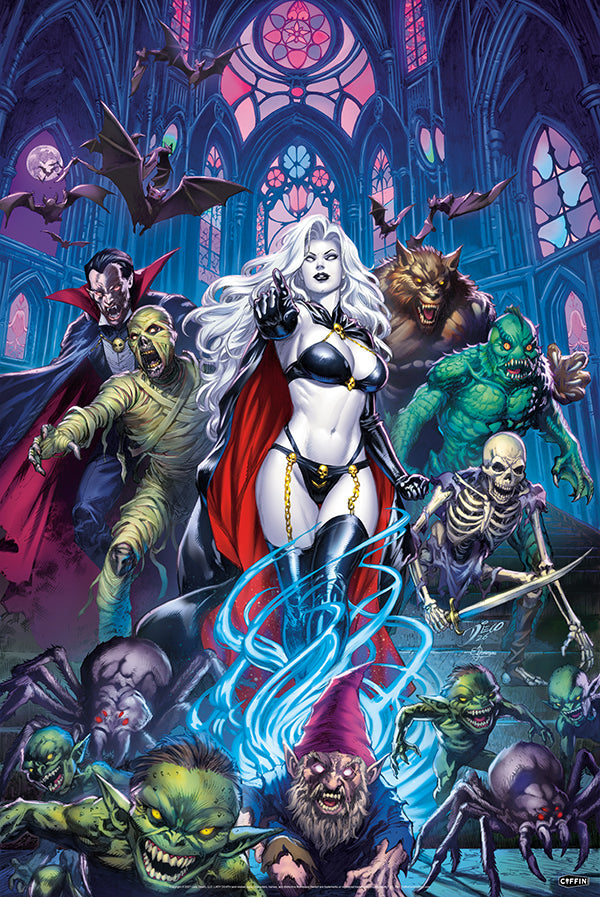 Lady Death: Horror Queen 24x36" Poster