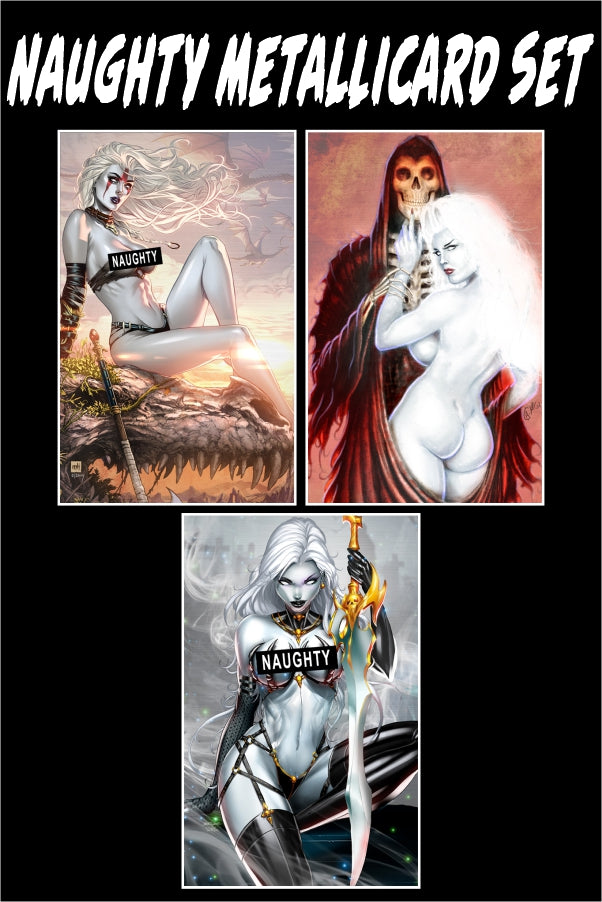 Immortal Deception - Naughty Metallicard Set (6 cards)