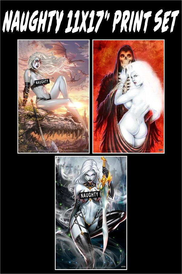 Immortal Deception - Naughty 11x17" Print Set (6 prints)