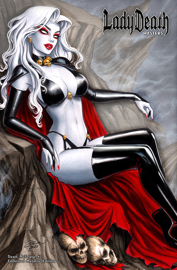 Lady Death: Masters - Dawn McTeigue #1 Embossed Metallic Edition