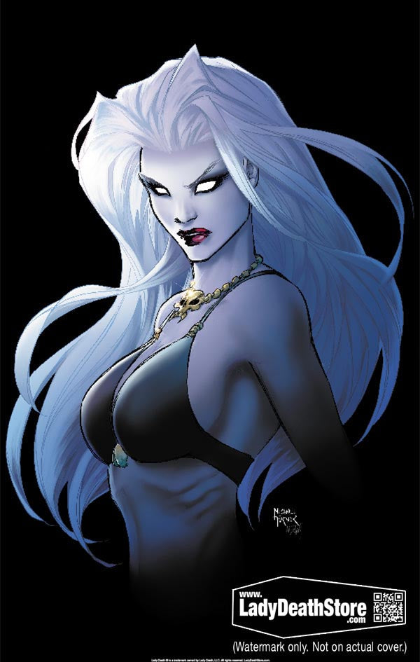 Lady Death: Michael Turner Legend 11x17" Print