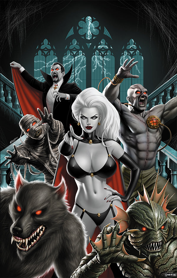 Lady Death: Monster Queen 11x17" Print