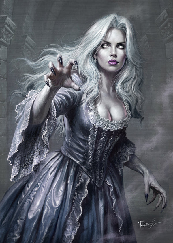 Lady Death: Night Creature Metallicard (Mockup)