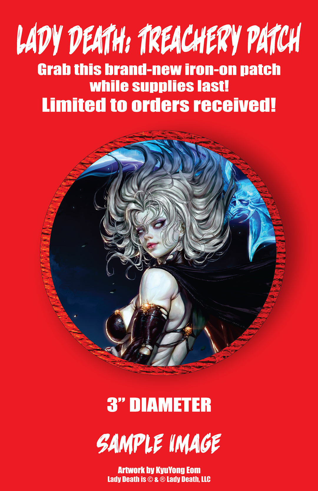 Lady Death: Treachery 3" Patch