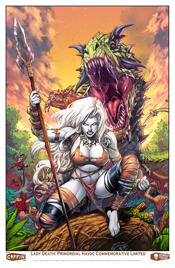 Primordial Havoc - Comm. Limited 11x17" Print