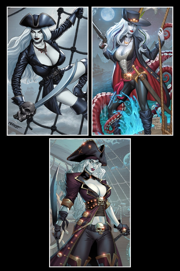 Pirate Queen - Prestige Metallicard Set