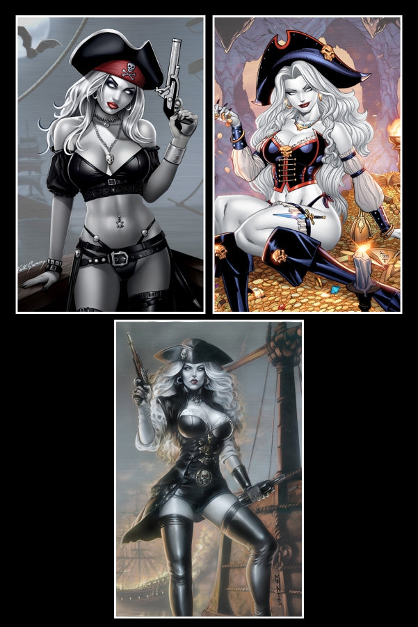 Pirate Queen - Prestige Metallicard Set