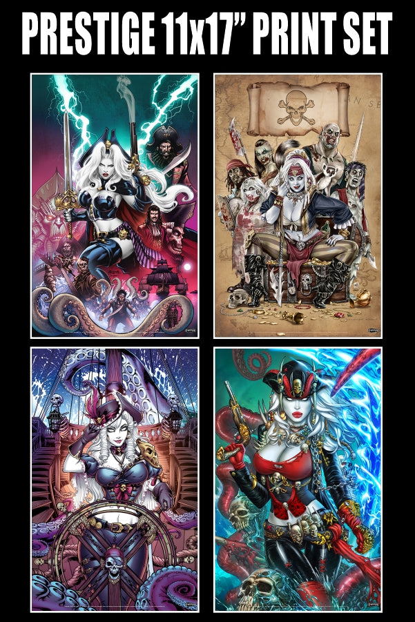 Pirate Queen - Prestige 11x17" Print Set