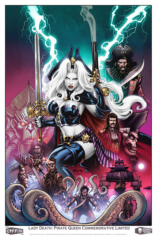 Pirate Queen - Commemorative Limited 11x17" Print