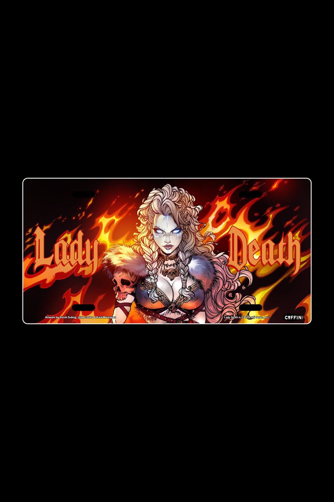 Lady Death: Ransack License Plate
