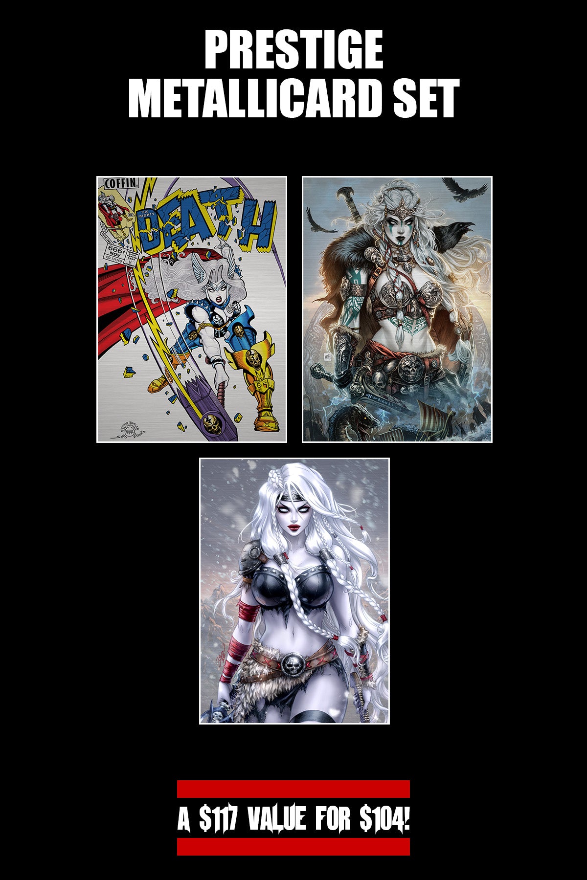 Ragnarök Rising - Prestige Metallicard Set – Coffin Launch
